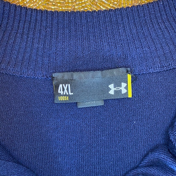 Under Armour AU Wool 1/4 Zip Sweater - Picture 4 of 6